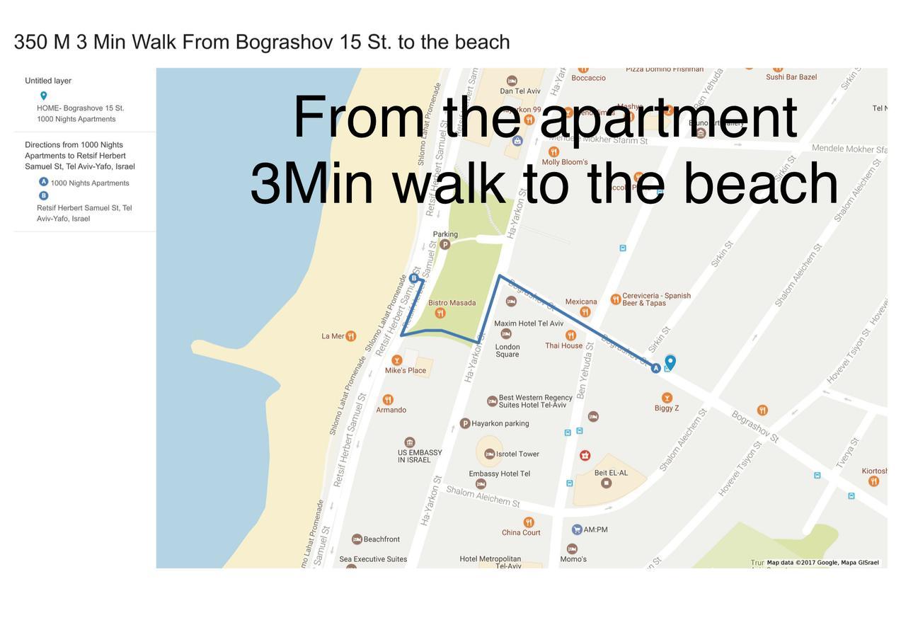 1000Nights B St Apartment เทลอาวีฟ ภายนอก รูปภาพ